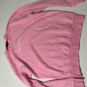 LA Hearts pink sweatshirt